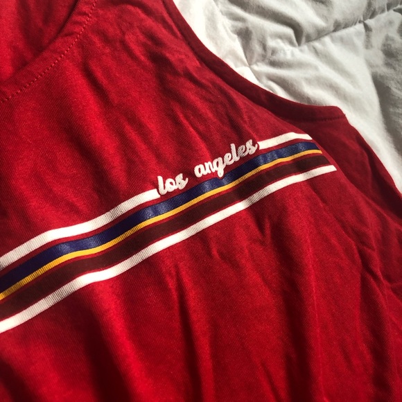 Red shirt with tie - Picture 2 of 4